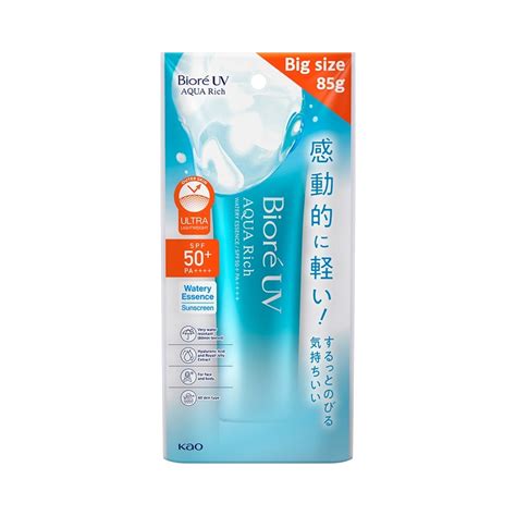 BIORE, BIORE UV Aqua Rich Watery Essence 85g | Watsons Philippines