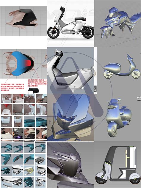 motorcycleelectric vehiclemopedaccessory kit design servicescheme