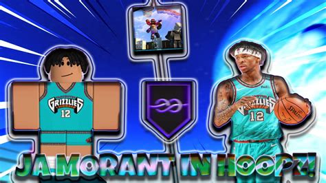 Ja Morant In Hoopz Roblox Hoopz Skitplay Youtube