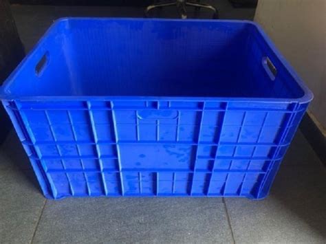 Rectangular Solid Box Aristo Plastic Crates For Industrial Capacity