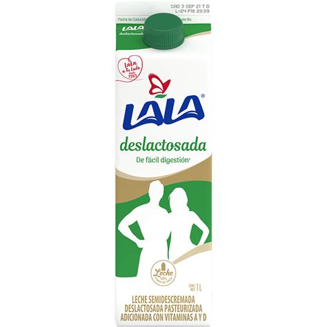 Leche Lala Fresca Deslactosada Cartón Lala Grupo Lala