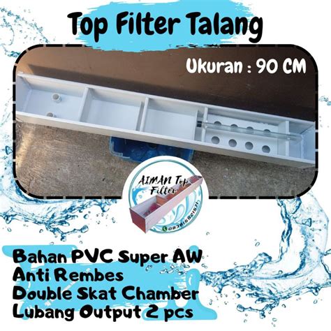 Jual FILTER TALANG AQUARIUM PVC UKURAN 90 CM Shopee Indonesia