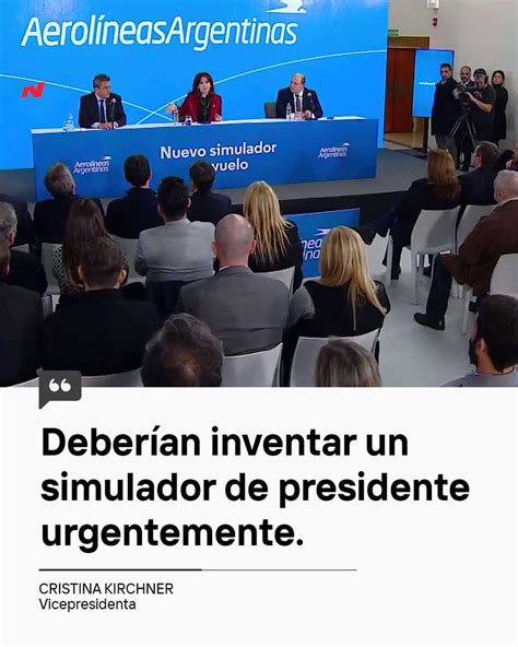 Tn Todo Noticias On Twitter Cristina Kirchner Alguno Deber A