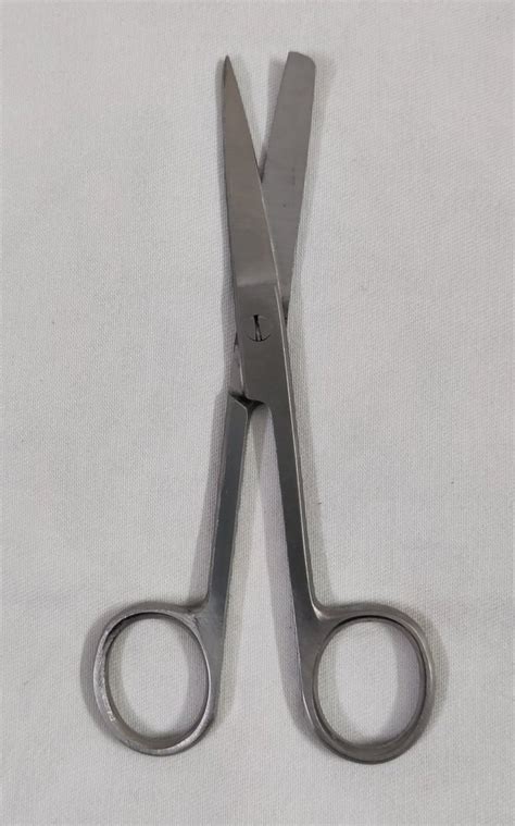 Stainless Steel Inch Sharp Blunt Scissor For Hospital At Rs Piece