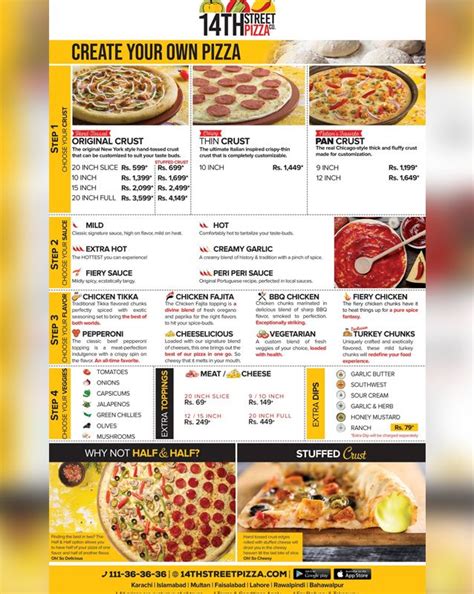 14 Street Pizza Multan Menu Find Pizza Menu Pizza Deals And Prices Around The Globe