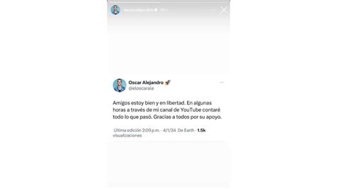 Qui N Es Scar Alejandro El Youtuber Que Fue Detenido En Venezuela