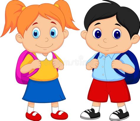 Clipart Girl And Boy