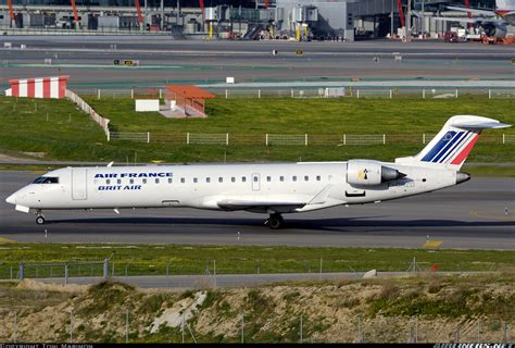 Bombardier Crj 702 Cl 600 2c10 Air France Brit Air Aviation