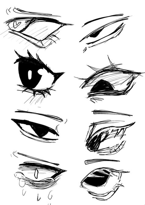 Anime eye drawing | Eye drawing tutorials, Anime eye drawing, Scary eyes