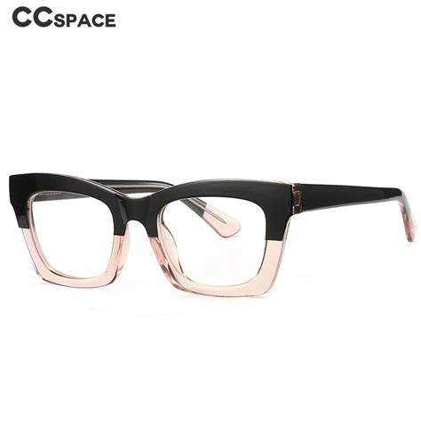 49524 Tr90 Cat Eye Anti Blue Glasses Frames Retro Men Women Optical Fashion Computer Glasses