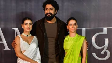 Sam Bahadur Teaser Launch Fatima Sana Sheikh Sanya Malhotra Wear