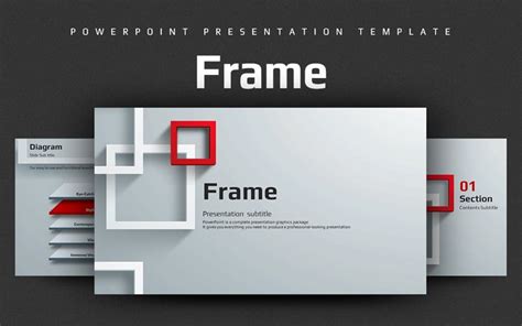 Frame PowerPoint template #100201 - TemplateMonster