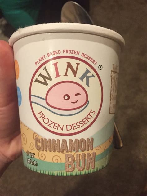 Wink Frozen Desserts Cinnamon Bun Review Abillion