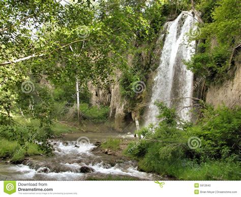 Spearfish Falls stock photo. Image of water, overflow - 5912640