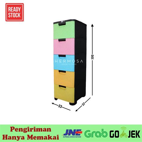 Jual Hommy Kabinet Lemari Trivia Susun Lemari Laci Cabinet Drawer