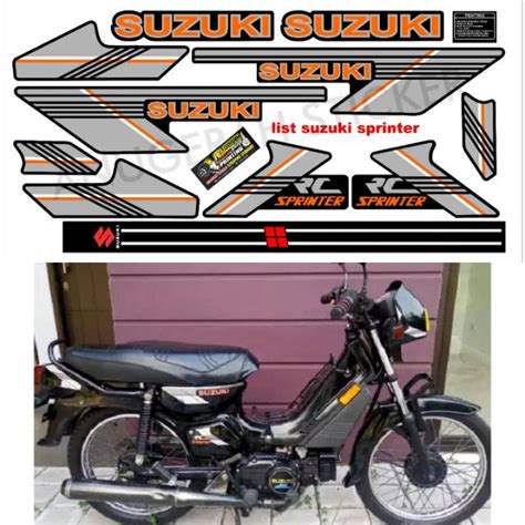 Jual Sticker Stiker Motor Striping Suzuki RC Sprinter Shopee Indonesia