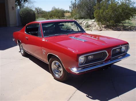 1968 Plymouth Barracuda For Sale ClassicCars CC 1197439