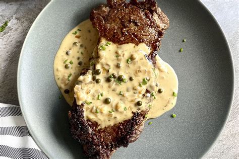 This Creamy Peppercorn Sauce Brings Steak To The Next Level Recipe