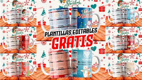 Calendario Para Sublimar Tazas Plantillas Para Sublimar Themelower