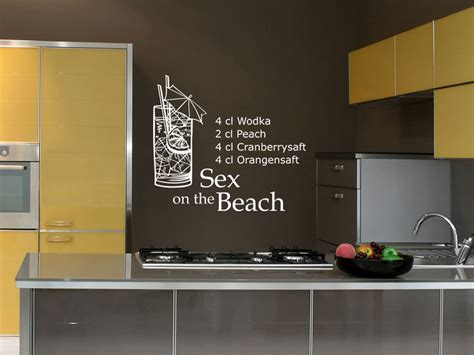 Wandtattoo Sex On The Beach Cocktailrezepte Wandtattoo De