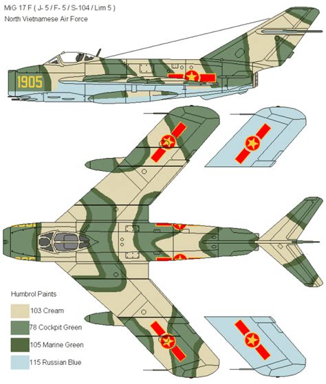 Wings Palette Mig Mig J Lim Lim Fresco North Vietnam