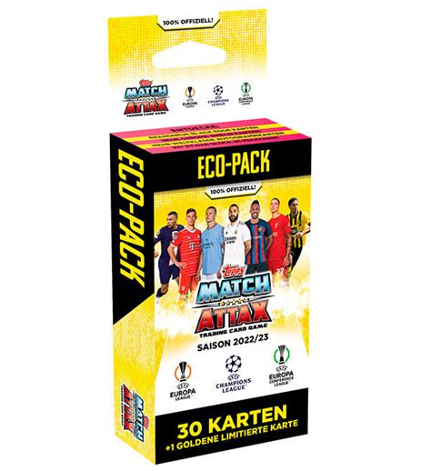 Topps Champions League Match Attax Eco Booster Pack Stickerpoint