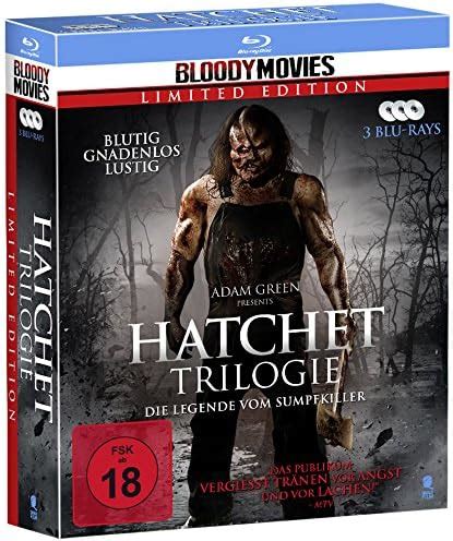 Hatchet Trilogie Bloody Movies Blu Ray Amazon Co Uk Danielle