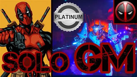 Deadpool Solo S A Grandmaster Nightfall Platinum Inverted Spire