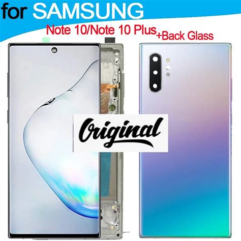 Original Amoled Lcd For Samsung Galaxy Note 10 Plus N975f N9750 Touch Screen Display Note 10