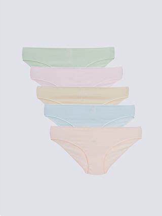 LCW DREAM Schlichte Bikini Slips Er Pack S ID Z QVT LC Waikiki