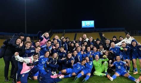 Women S Nations League Incredibile Italia Seconda