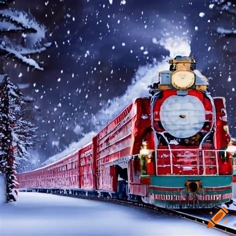 Polar Express Train Wallpaper