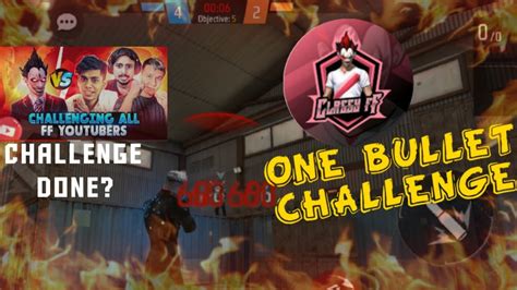 One Bullet Challenge 🔥⚡ Jod Xsr Classyfreefire Classychallenge Classy Classyffchallenge