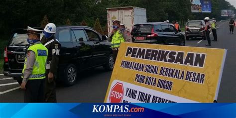 312 Pelanggaran Terjadi Selama 3 Hari PSBB Di Kota Bogor