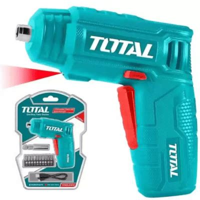 Total Lithium Ion Cordless Screwdriver TSDLI0402 Urbanelight