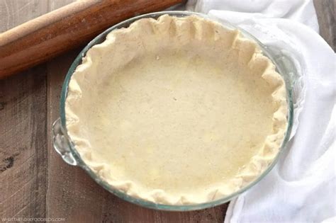 Easy Gluten Free Pie Crust Recipe What The Fork