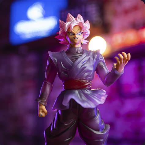 Estátua Goku Black SSJ Rose Clearise Dragon Ball Super Banpresto Figure