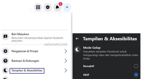 Cara Mengaktifkan Dark Mode Facebook Di Hp Dan Pc Terbaru