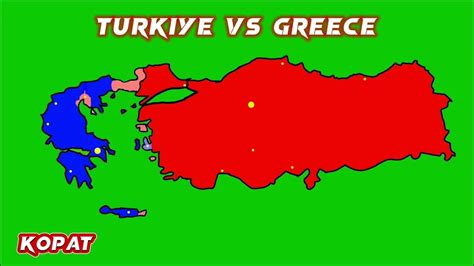 Türkiye Vs Greece War Scenario Youtube