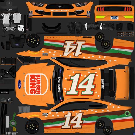 Nascar Paint Scheme Templates - Portal Tutorials