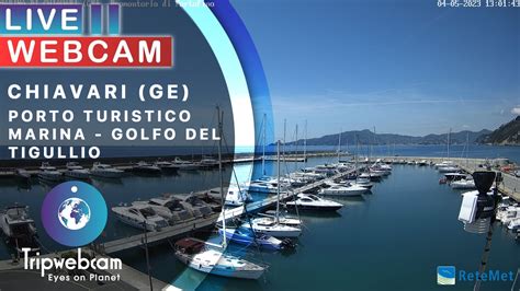 Marina Di Chiavari Live Cam Golfo Del Tigullio Youtube