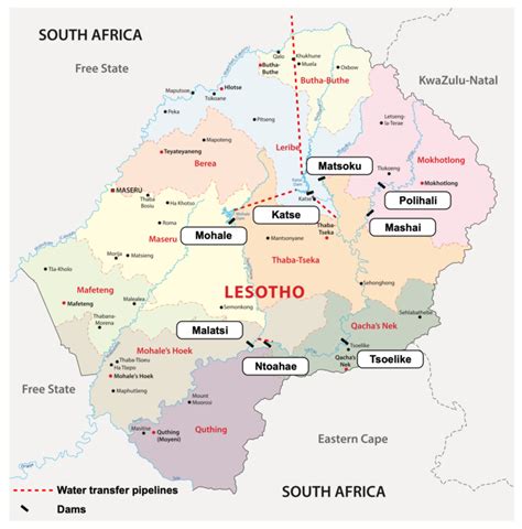 Lesotho Large Scale Water Transfer Scheme Case Study Internet Geography