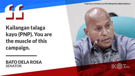 Dela Rosa Notes Importance Of Pnp In War Vs Drugs — Ikot Ph