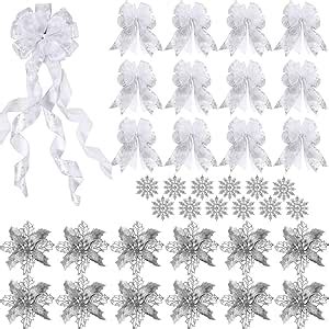 Amazon Zeyune 37 Pcs Christmas Tree Decoration Set With Large