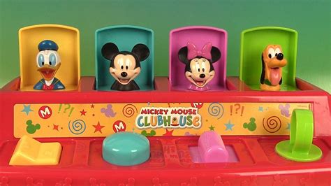 Mickey Mouse Clubhouse Surprise Pop Up Pals Play Doh Surprise Eggs Youtube