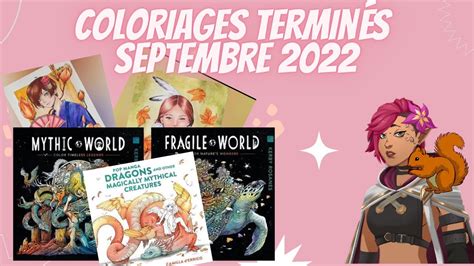 Coloriages Termin S Septembre Finished Pages Youtube