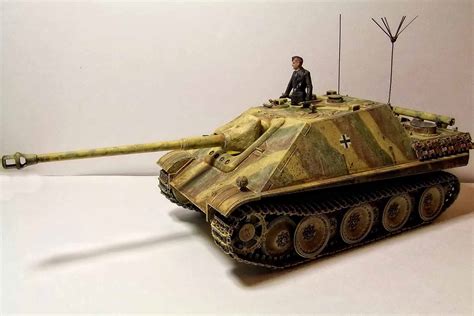 Jagdpanther Command Version — Каропка ру — стендовые модели военная миниатюра