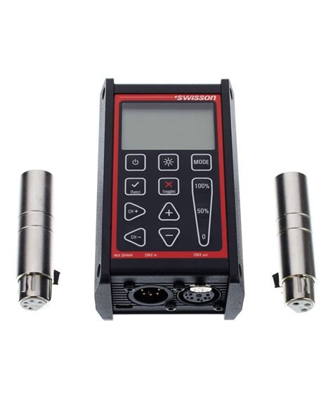 Xmt 350 Rdm Kontroler A Dmx Tester Swisson