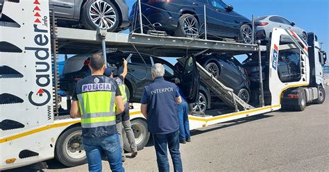 Una Operaci Internacional Contra El Robatori De Cotxes A Alacant I