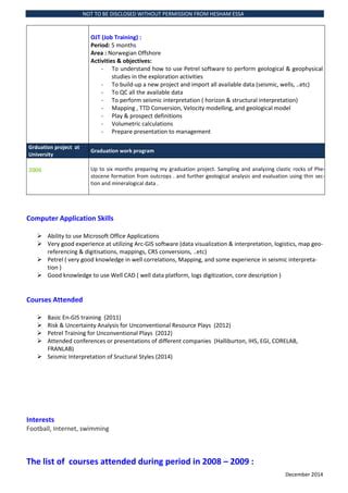 Hesham Essa Cv Dec Pdf